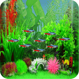 Neon Fish 3D Live Wallpaper