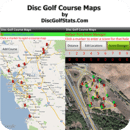光盘高尔夫球场的地图（测试版）