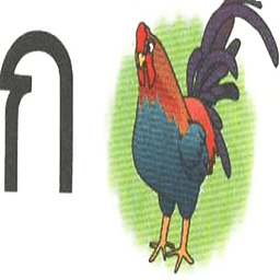 Thai Alphabet ฝึกท่อง กไก่ ก-ฮ