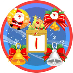 Christmas Sticker Widget First