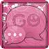 Pastel Pink Go SMS Theme