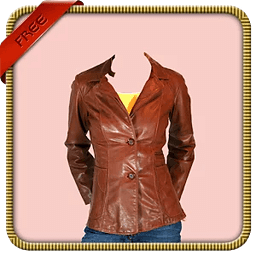 Leather Coat for Woman S...