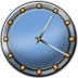 Metal Buttons:Blue Clock