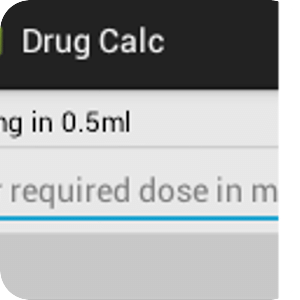 Simple Drug Dosage Calculator