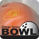 Orange Tenpin Bowl
