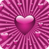 Big pink heart Theme