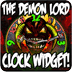 DEMON LORD Clock Widget