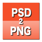 PSD to PNG Converter