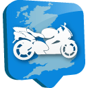 英国摩托车停车场