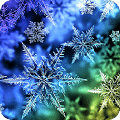 Colorful Winter Snowflakes LWP 3.0