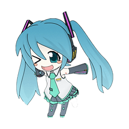 Miku Flashlight : Widget