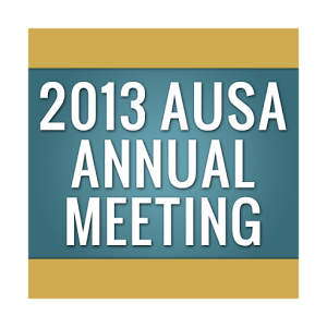 2013 AUSA Annual Meeting