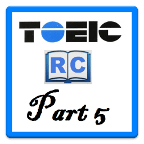 托业考试 Learn TOEIC Part 5