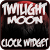 Twilight Moon Clock Widget
