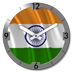India flag Analog Clock