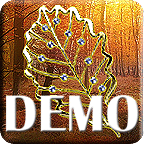 Fall Golden Diamond Leaf DEMO