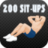 200 Sit-ups Abs Training