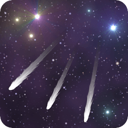 Night Sky Meteor Shower LWP