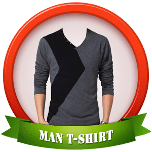 Man in T-Shirt Photo Suit