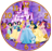 Princesses Clock Set 8 Clocks