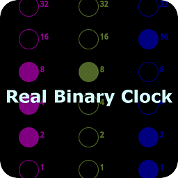 Real Binary Clock (no BCD)