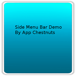 Side Menu Bar Demo