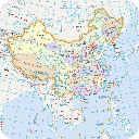 中国各省巨幅地图