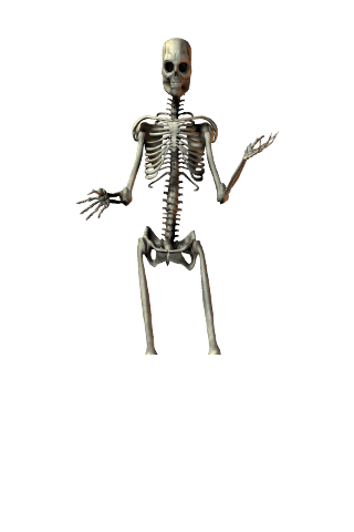 Wallpaper skeleton James