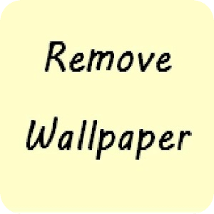 Remove Wallpaper