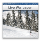 滑雪雪动态壁纸
