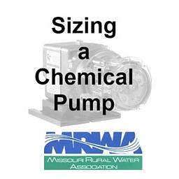 Sizing a Chemical Pump