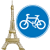 Offline GPS Paris bike paths
