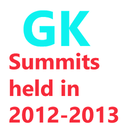 Summits Held in 2013–14