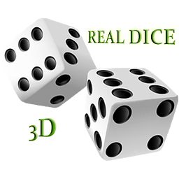 Real Dice in 3d