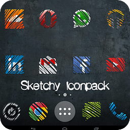 Sketchy icon pack Apex Nova