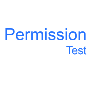 Permission Test 權限測試