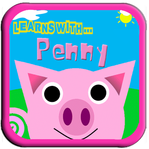 Learns with the pig Penny