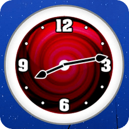 Red Clock Widget