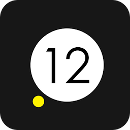 Yellow Dot Clock