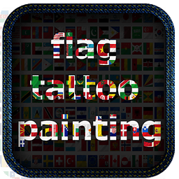 Flag Tattoo Painting