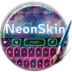 Qwerty Keyboard Neon Skin