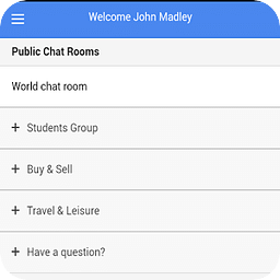 BudOf - Open Chat Room