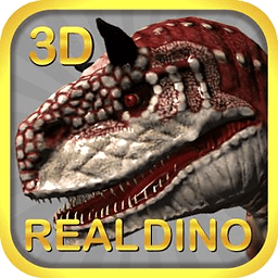 恐龙 3D - Carnotaurus Fr...