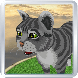 Pocket Cartoon Cat Pet 3...