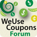 WeUseCoupons Coupon Forum