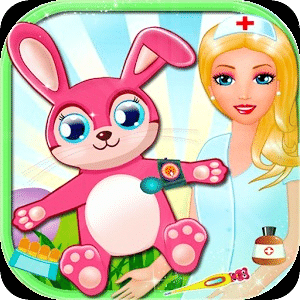 Easter Doctor Rabbit Caring