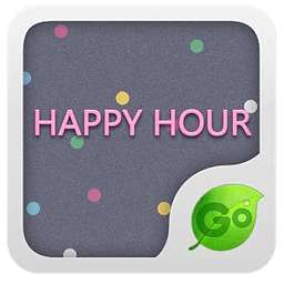 GO Keyboard Happy hour theme