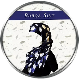 Burka Fashion Photo Suit