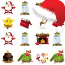 Sticker Emoji Christmas Whats