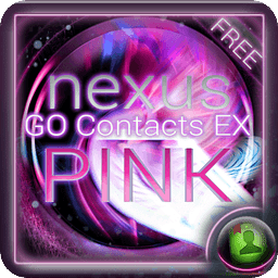 Pink Nexus Q GO Contacts Theme